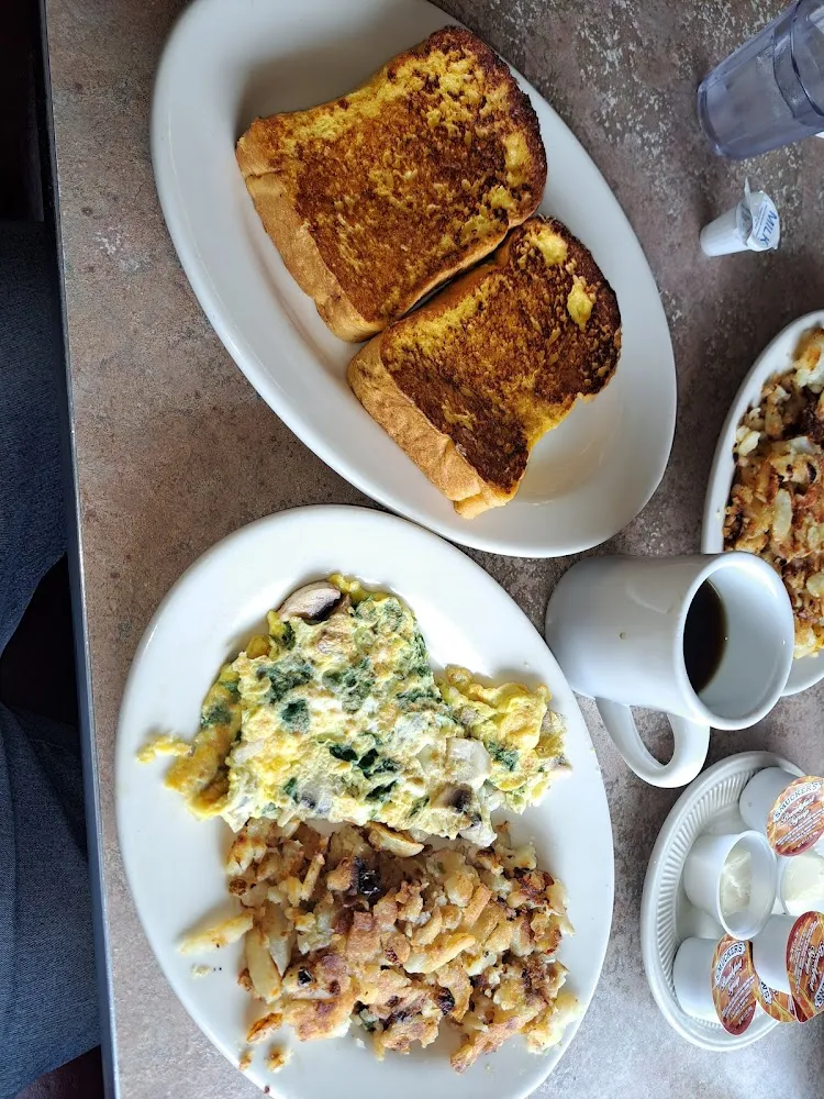 Omelette with French Toast