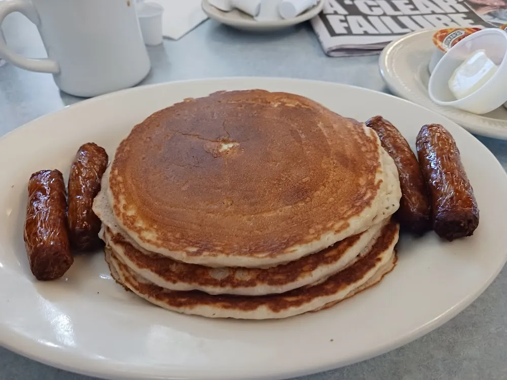 Pancakes and Sausage